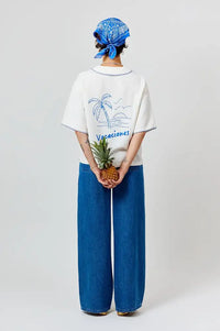 A.P Embroidered Vacation Shirt - The Mercantile London