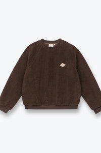 A.P Guillaumine Brown Sherpa Sweatshirt - The Mercantile London