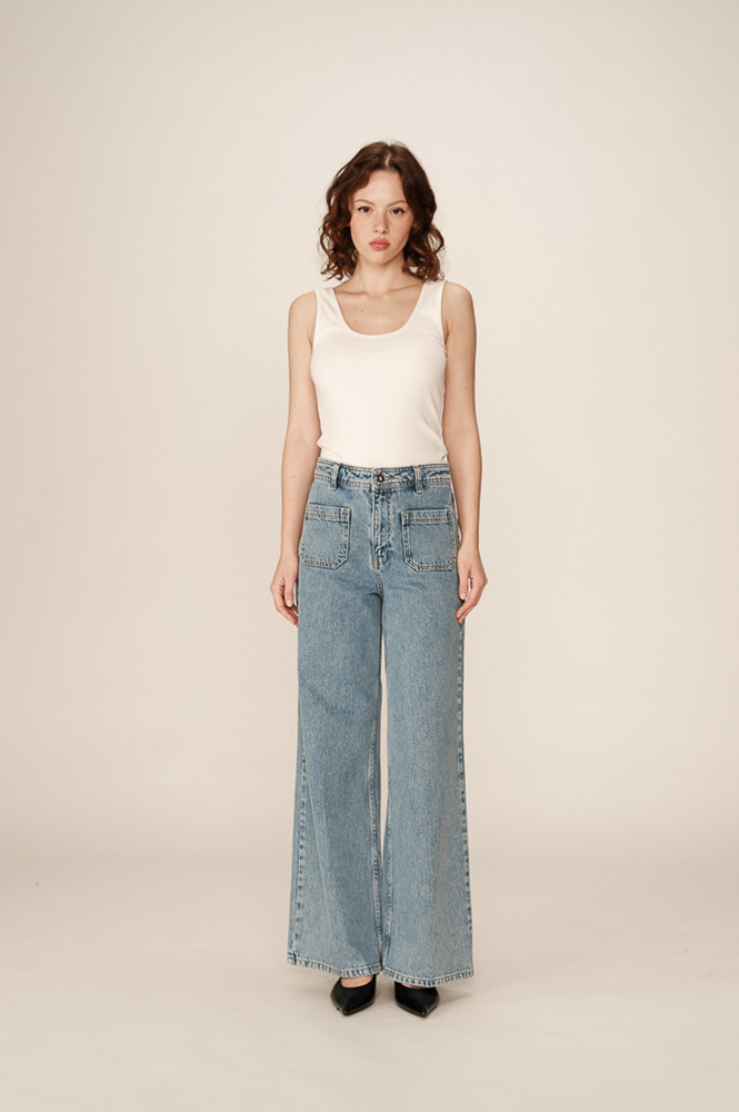 Grace & Mila June Light Blue Jeans - The Mercantile London