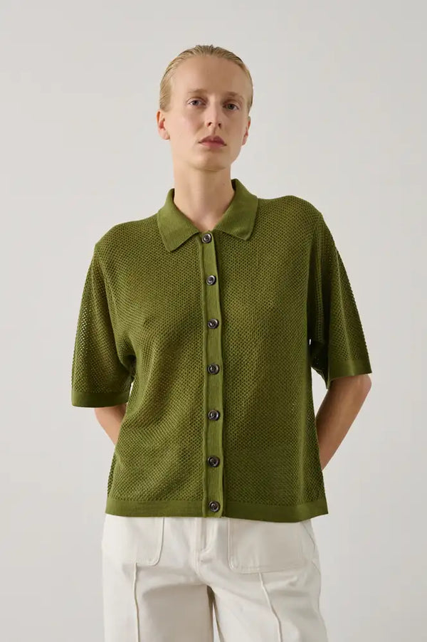 Soeur Davon Absinthe Polo Top - The Mercantile London