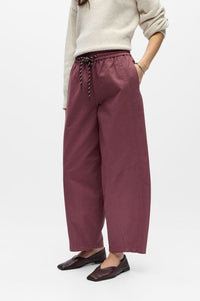 Object Natalie Rose Brown Loose Trousers