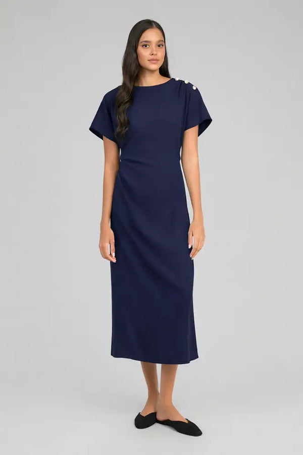 An'ge Malixa Marine Dress - The Mercantile London