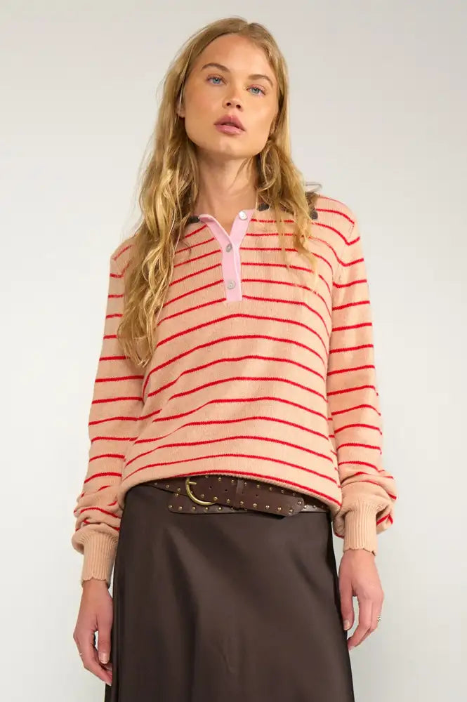 Numph Lucinda Roebuck Stripe Jumper