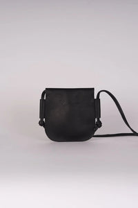 Kate Sheridan Mini Black Ribbon Bag