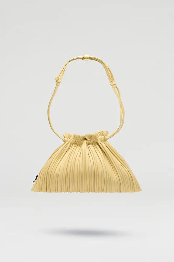 Ölend Shell Vegan Leather Butter Yellow Bag