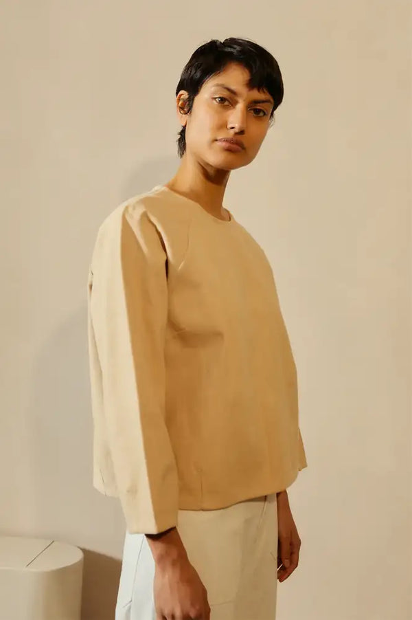 L.F. Markey Oslo Beige Top - The Mercantile London
