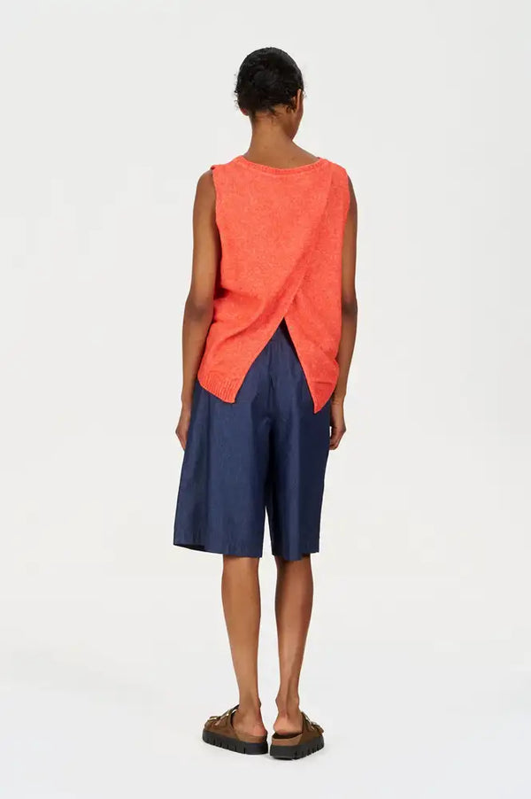 Komodo Liv Mid-Wash Bermuda Shorts - The Mercantile London