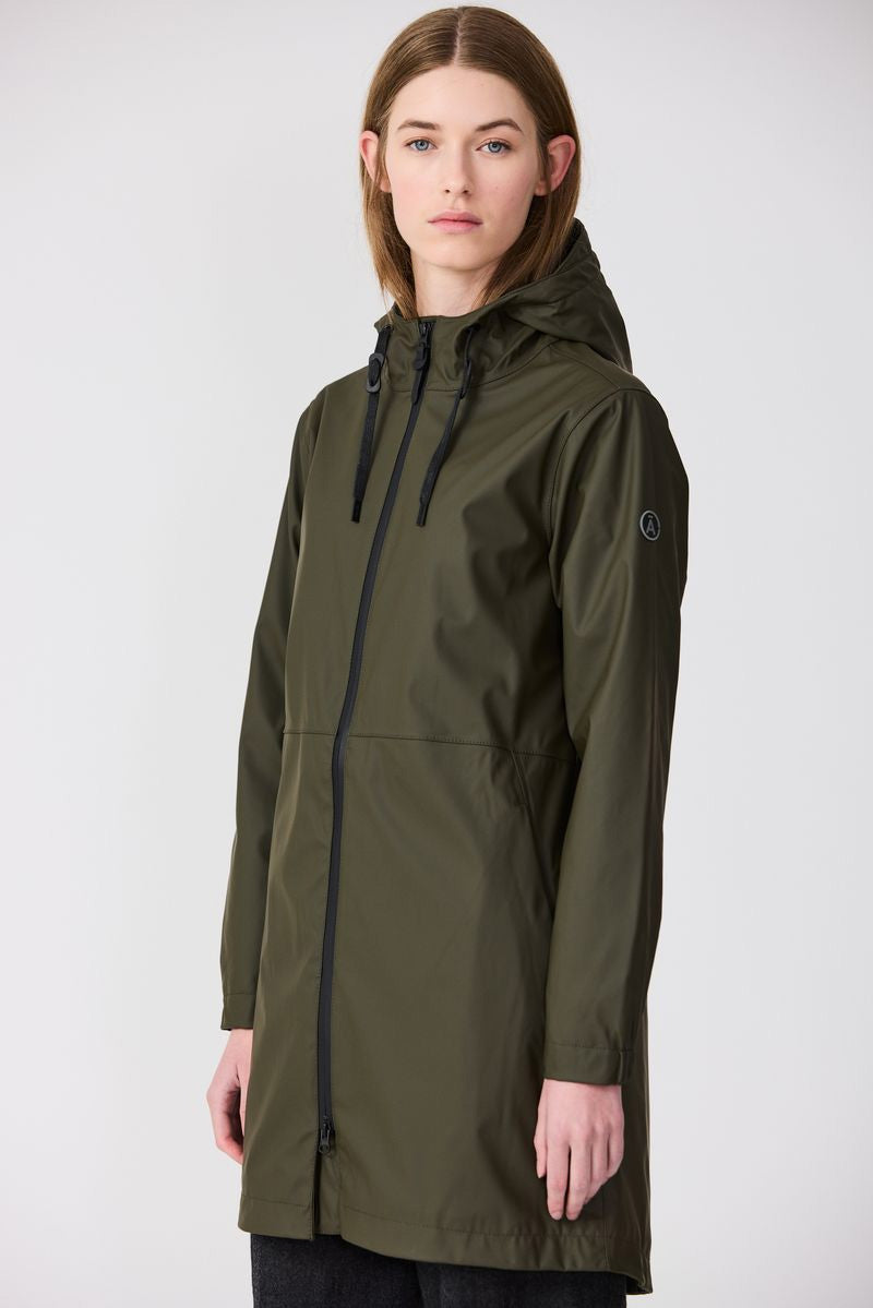 Tantä Vand Khaki Waterproof Jacket - The Mercantile London