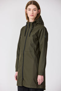 Tantä Vand Khaki Waterproof Jacket - The Mercantile London