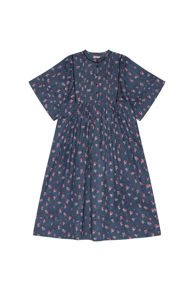 Habiba Rebecca Sapphire Short Sleeve Dress