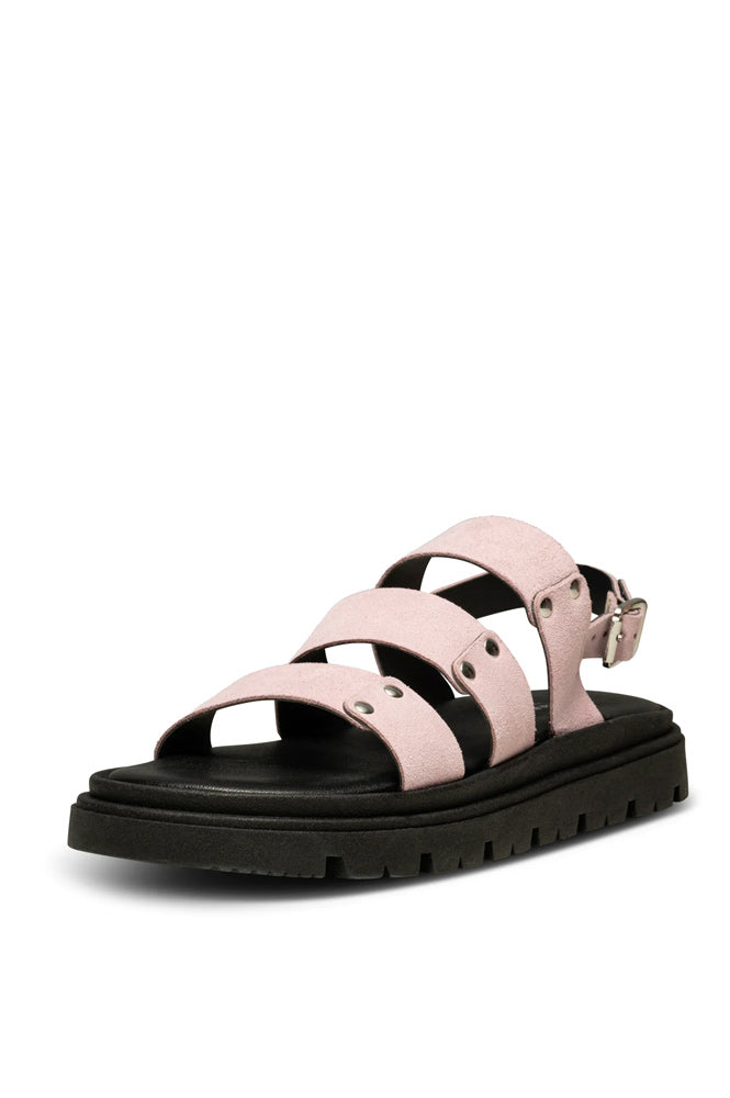 Shoe The Bear Rebecca Slingback Suede Soft Pink - The Mercantile London