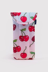 Baggu Cherries Puffy Glasses Sleeve - The Mercantile London