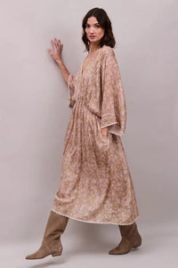 Faune Paloma Vintage Daisy Print Dress - The Mercantile London