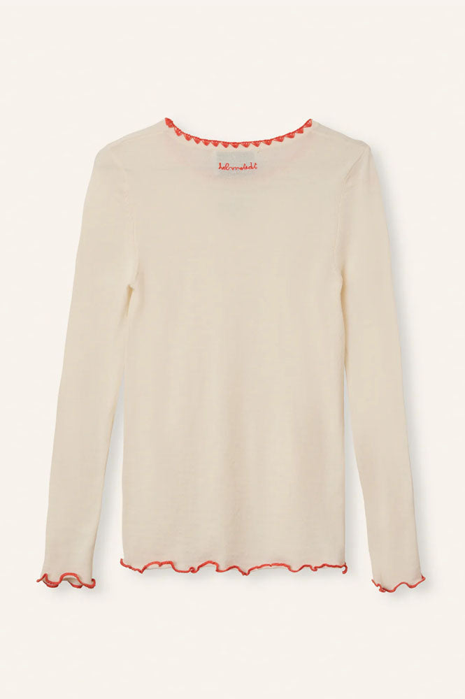 Helmstedt Andrea Strawberry Buttercream T-Shirt - The Mercantile London