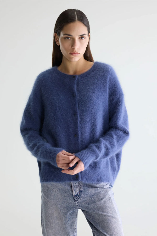 Bellerose Dathan Storm Angora Cardigan - The Mercantile London