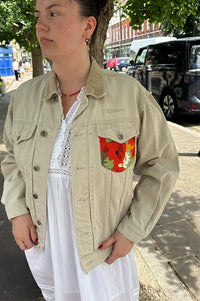 Frankie. Sand Poppy S / M Jacket