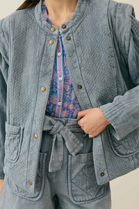 Louise Misha Horicia Grey Jacket - The Mercantile London