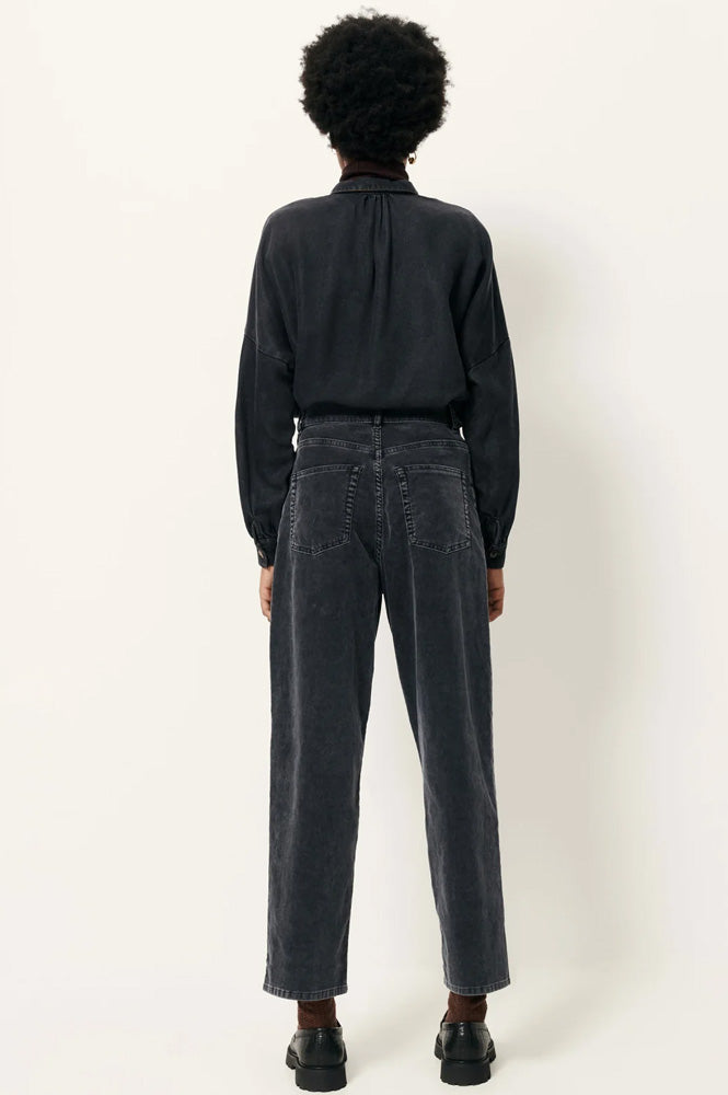 Sessùn Velvet Cruise Graphite Trousers - The Mercantile London