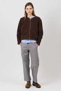 A.P Gerdie Cocoa Brown Sherpa Jacket - The Mercantile London
