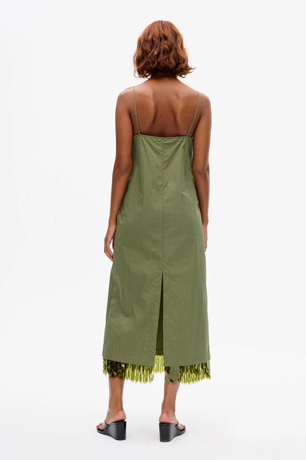 Baum Und Pferdgarten Atelia Clover Green Dress - The Mercantile London