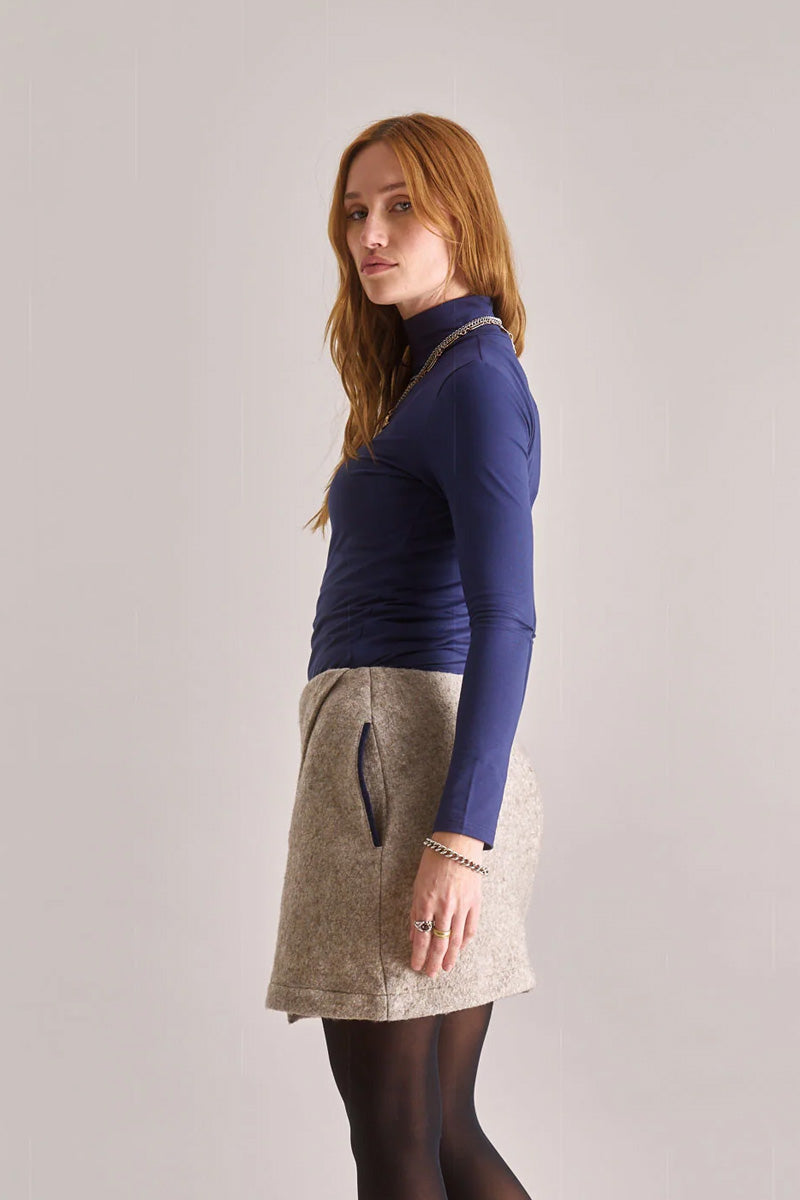 Komodo Skinilla Modal Navy Top - The Mercantile London