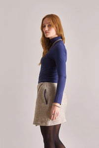 Komodo Skinilla Modal Navy Top - The Mercantile London