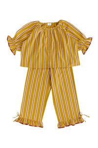 Projektityyny Tumeric Pop Striped Bloomer Trousers