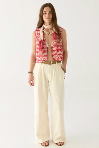 Maison Hotel Ulrikke Sangria Vest - The Mercantile London