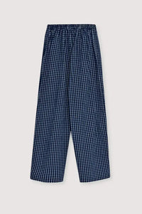 The New Society Jasmine Midnight Check Trousers - The Mercantile London