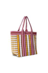 British Colour Standard Indian Yellow & Magenta Beach Bag