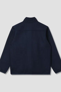 Stan Ray Heather Navy Wool Fleece Jacket - The Mercantile London