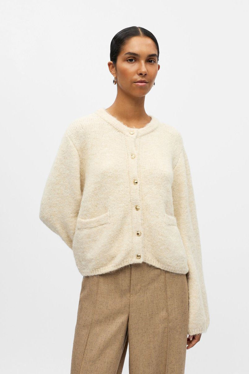 Object Saggia Sandshell Cardigan - The Mercantile London