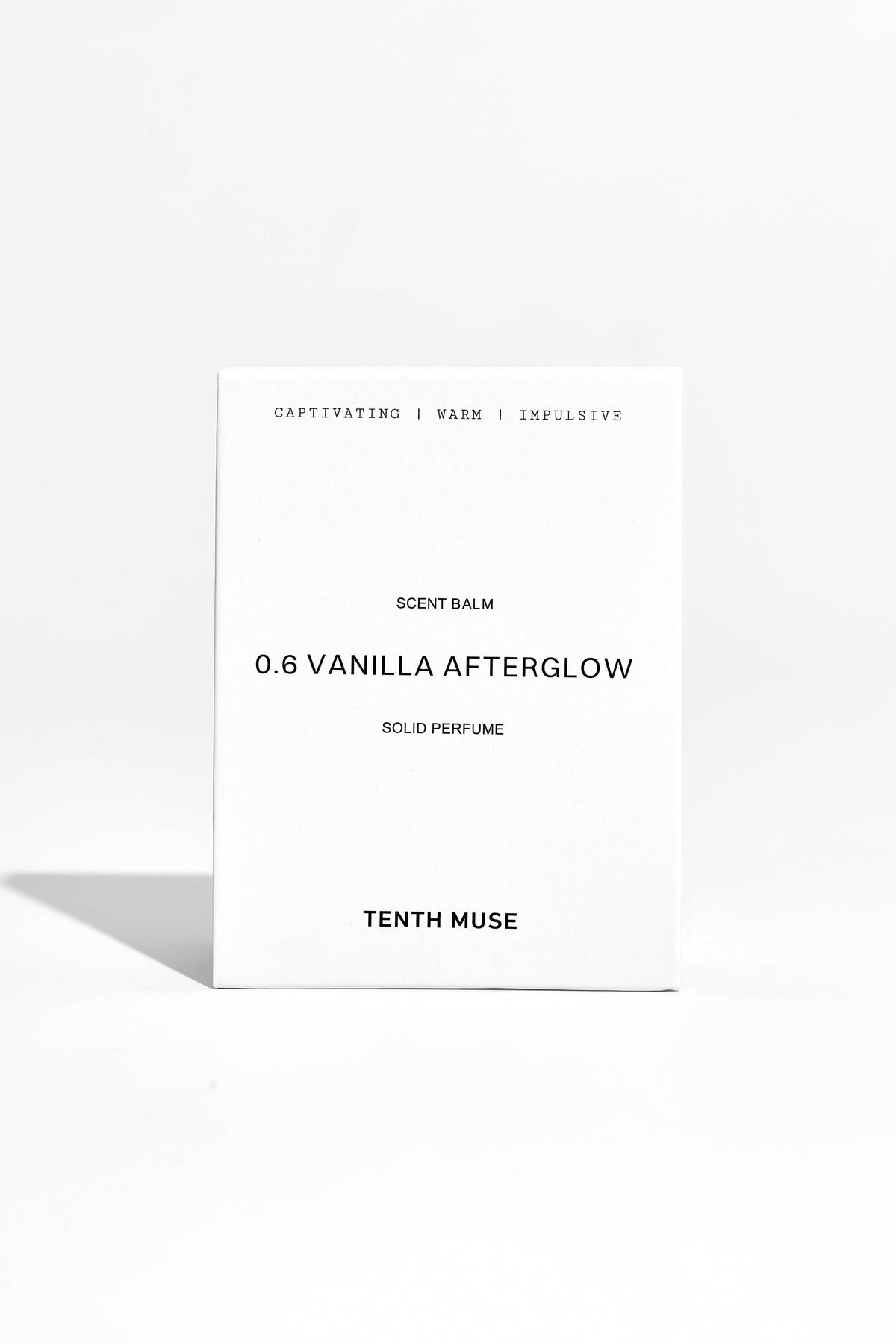 VANILLA AFTERGLOW SOLID PERFUME BALM - The Mercantile London