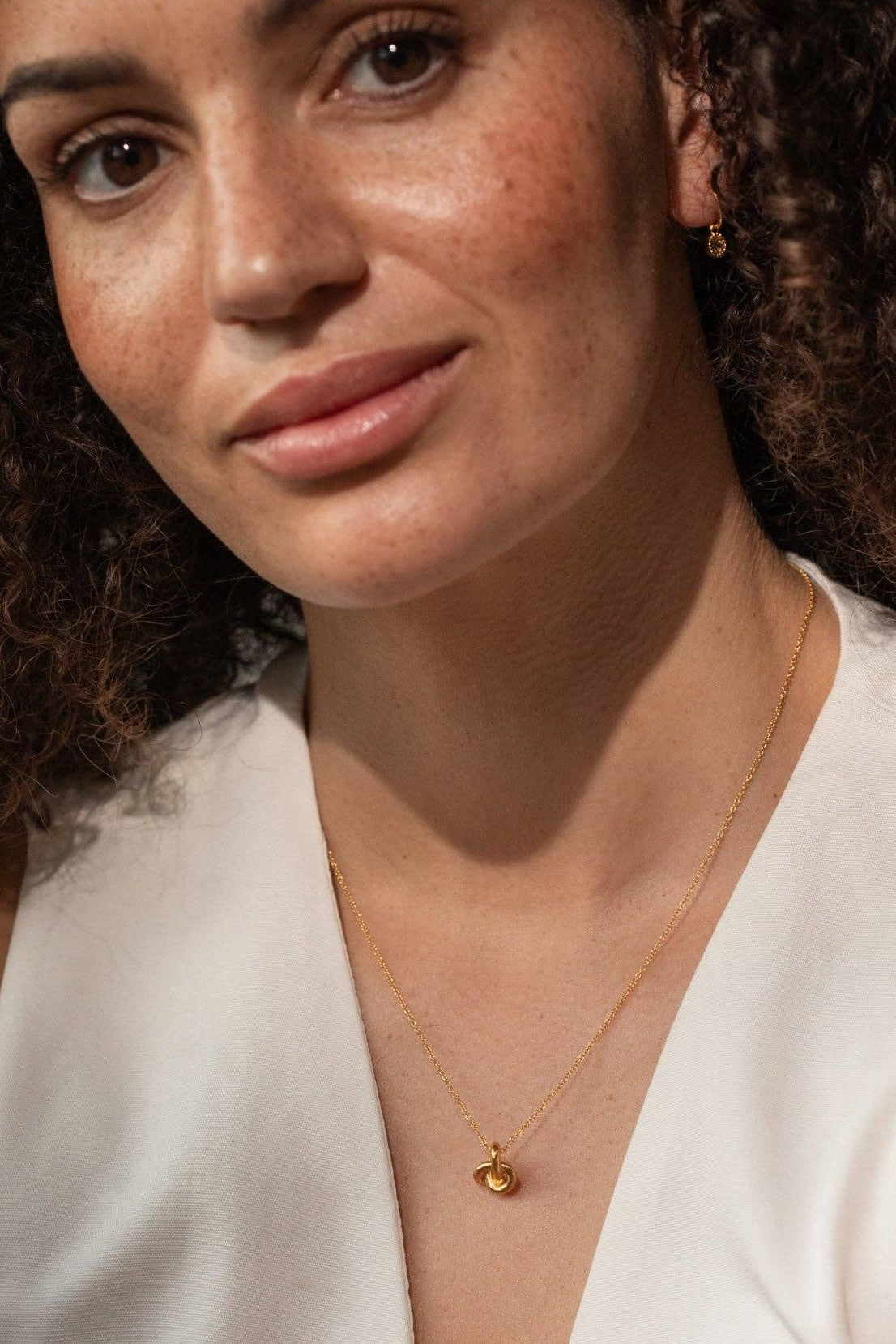 Gold Knot Necklace - The Mercantile London