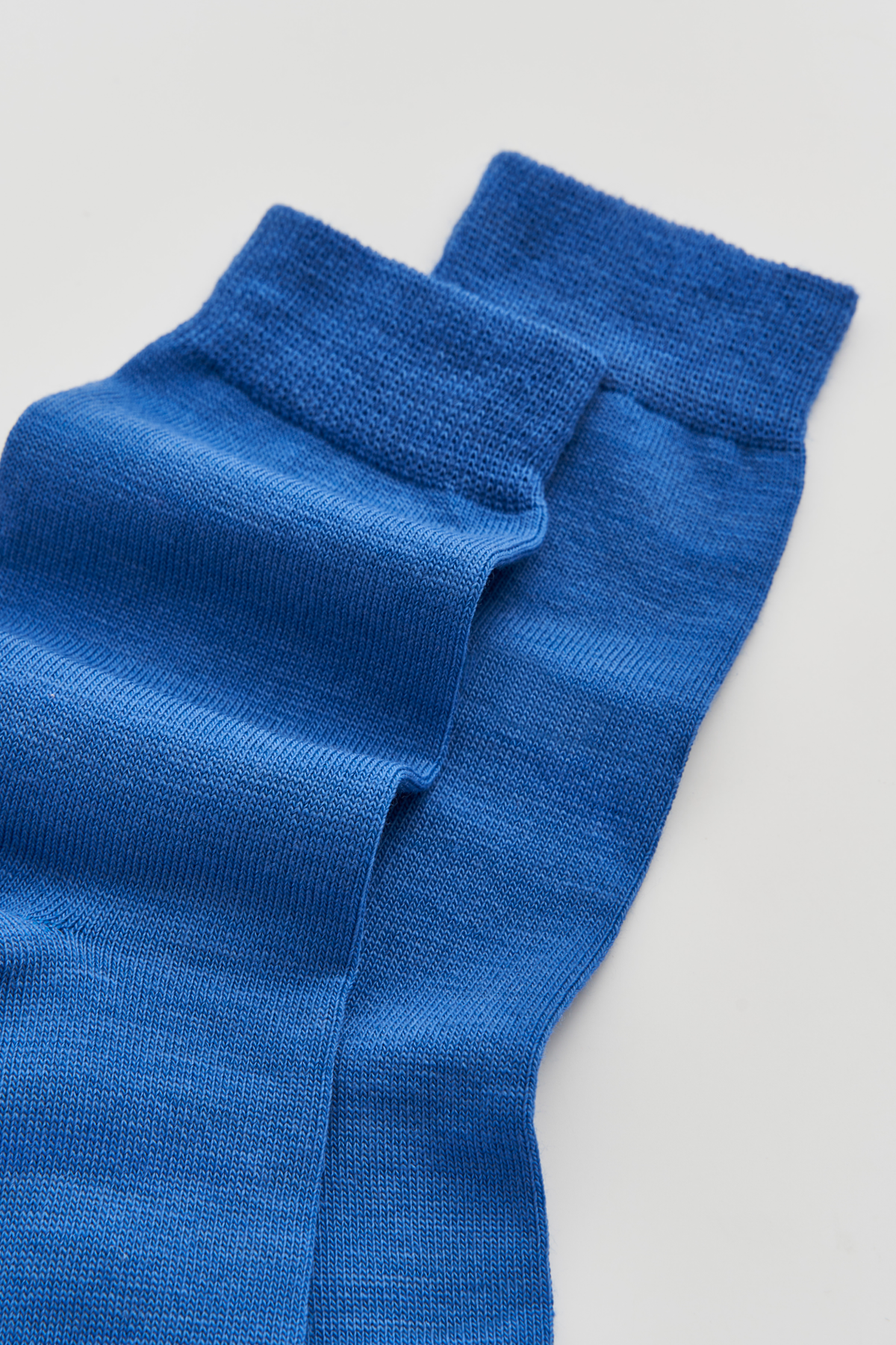 Pairs Strong Blue Merino Socks - The Mercantile London
