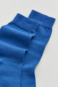 Pairs Strong Blue Merino Socks - The Mercantile London