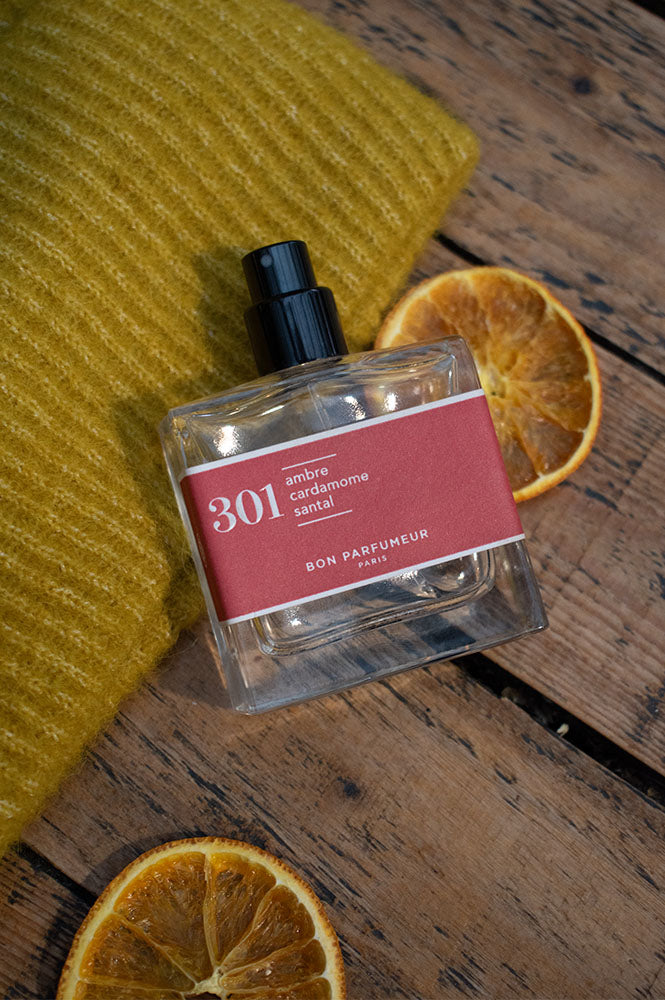 Bon Parfumeur 301 Amber, Cardamom, & Sandalwood Eau de Parfum - The Mercantile London