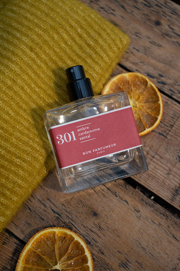 Bon Parfumeur 301 Amber, Cardamom, & Sandalwood Eau de Parfum - The Mercantile London