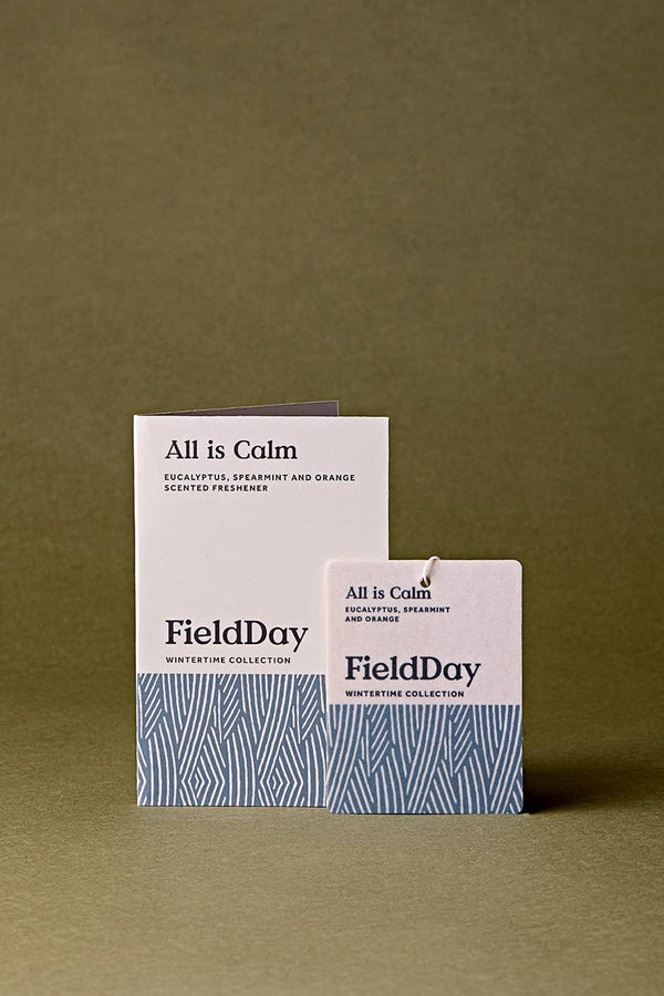 Christmas All Is Calm Scented Freshener - The Mercantile London