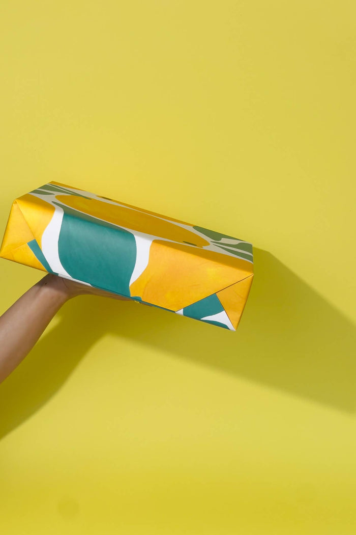 Evermade Lemons Gift Wrap - The Mercantile London