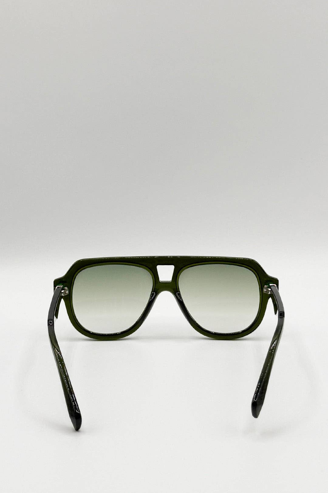 AFA Collective Bold Navigator Green Sunglasses