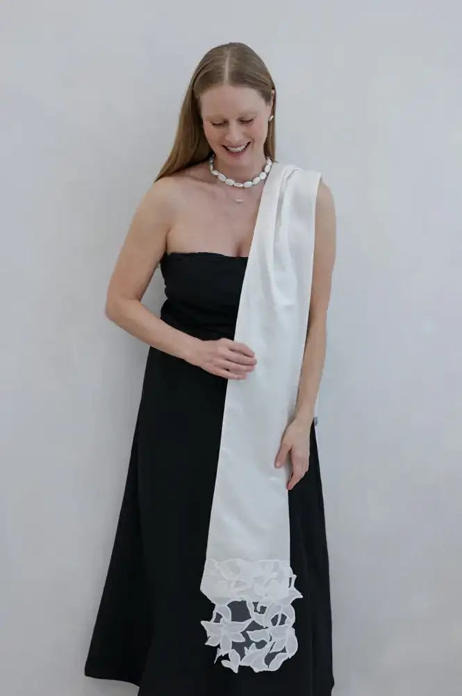 L.A.B Freshwater Irregular Square Pearl Necklace - The Mercantile London