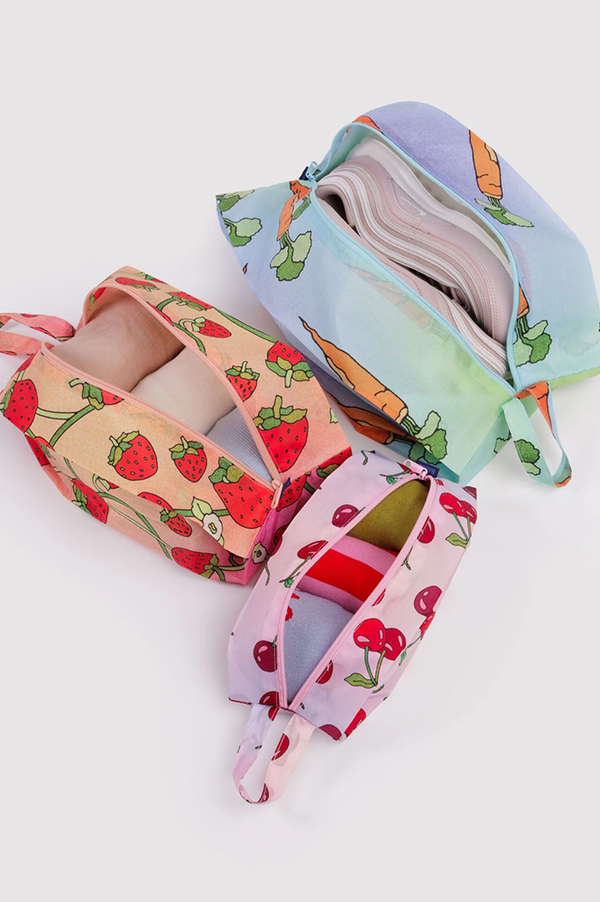 Baggu Carrots & Berries 3D Zip Set