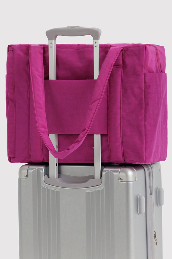 Baggu Deep Fuchsia Small Cloud Carry-On Bag