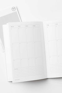 Kinshipped 365 Undated Moss Green Planner - The Mercantile London