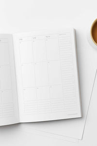 Kinshipped 365 Undated Moss Green Planner - The Mercantile London