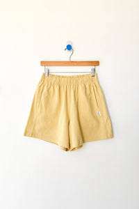 Flared Basketball Shorts (2S-2M-2L): Butter / 2S-2M-2L - The Mercantile London
