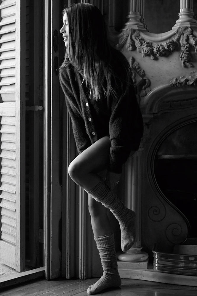 ICHI Brula Coffee Bean Cardigan - The Mercantile London