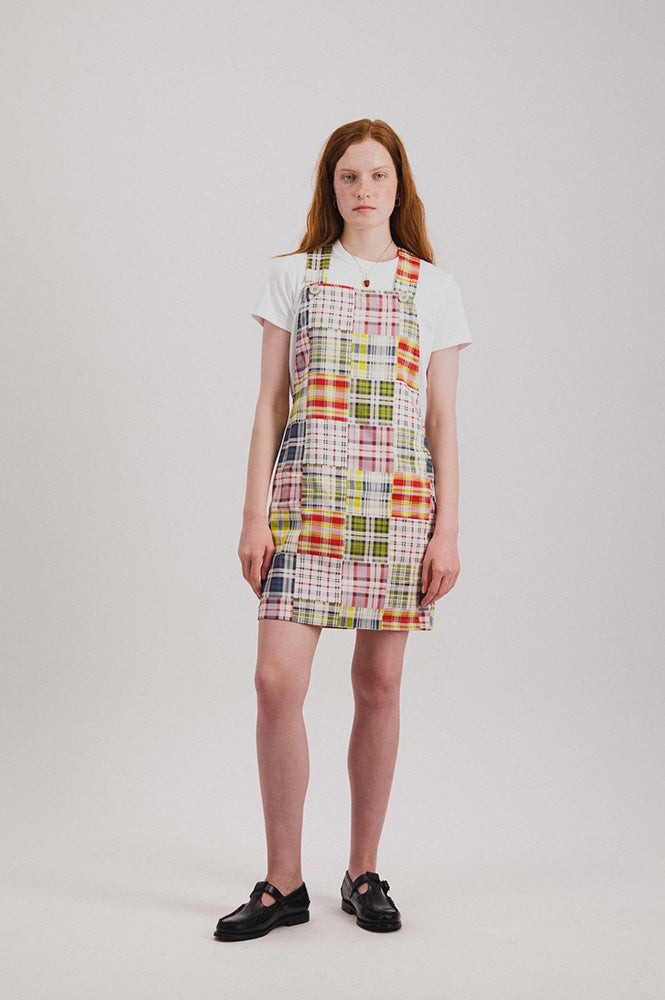 Howlin Cosmic Tropical Madras Mix Dress - The Mercantile London