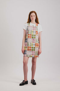 Howlin Cosmic Tropical Madras Mix Dress - The Mercantile London